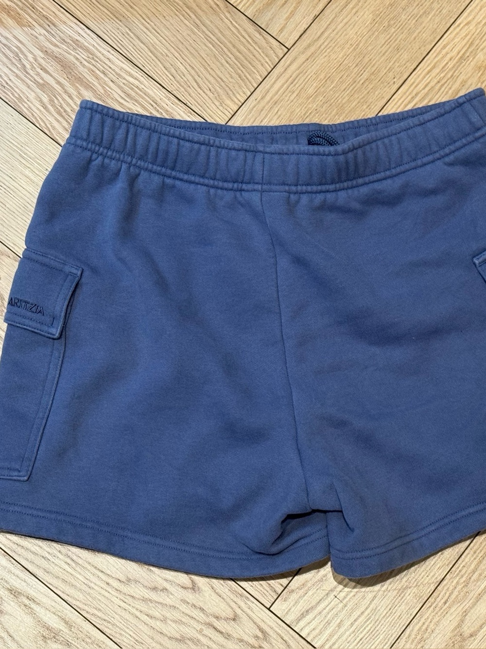 Aritzia Navy Blue Cargo Shorts